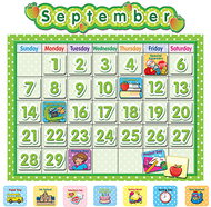 Polka dot school calendar bb  board