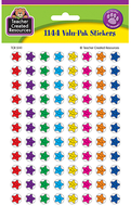 Smiley stars mini stickers valu pk  1144 header