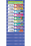 Daily schedule pocket chart gr k-5
