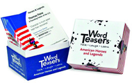 Wordteasers flash cards american  heroes and legends