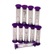 3 minute sand timers set of 10