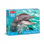 60 pc smiling dolphin cardboard  jigsaw