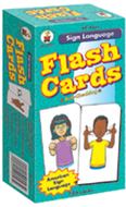 Flash cards sign language