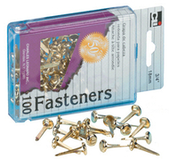 Brass paper fasteners 3/4 100/box