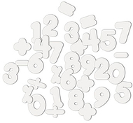 Wonderfoam numbers & symbols peel  & stick boards
